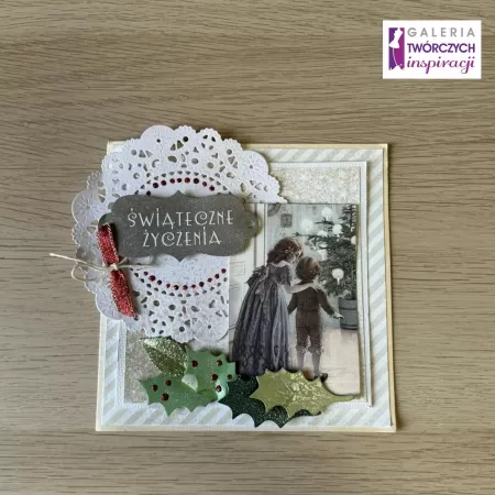 Boże Narodzenie (8) - Kartka 13,5 x 13,5 cm